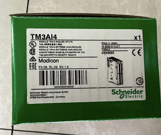 1PC New Schneider Analog Input Module TM3AI4 Expedited Shipping In Box DHL / UPS / FedEx