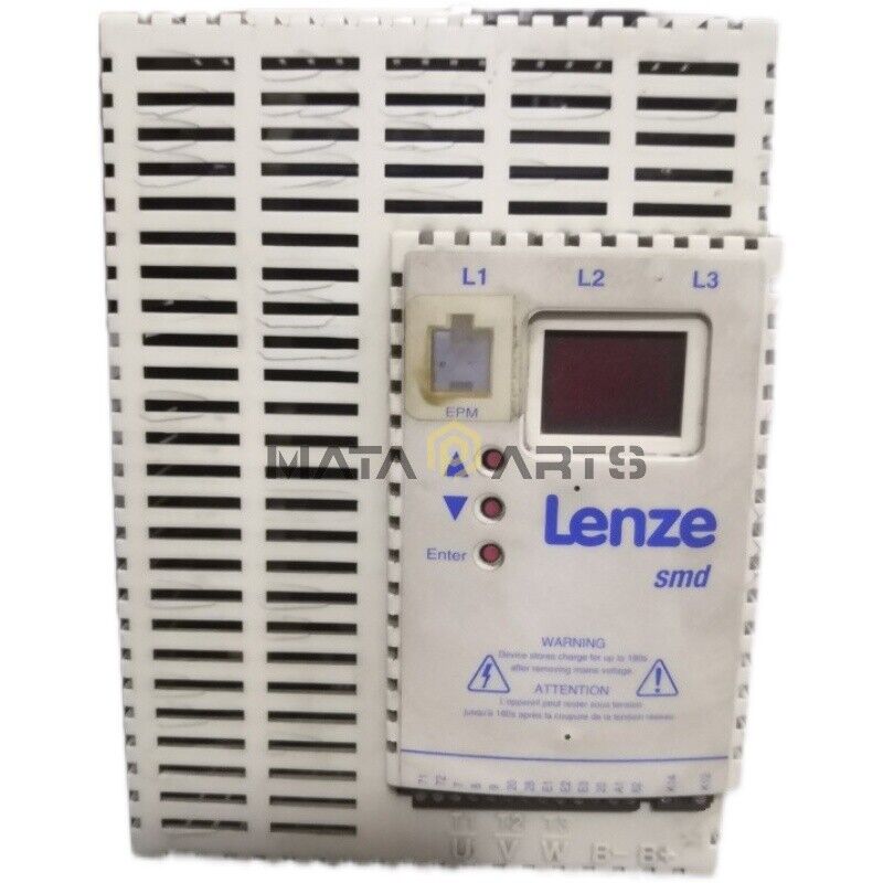 one Used Lenze inverter ESMD113L4TXA 11KW