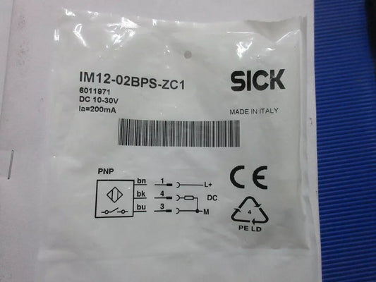 1PC New Sick IM12-02BPS-ZC1 Proximity Switch IM1202BPSZC1 DHL / UPS / FedEx