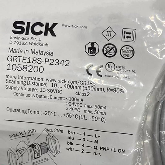 1PC New Sick GRTE18S-P2342 Sensor Free Shipping DHL / UPS / FedEx