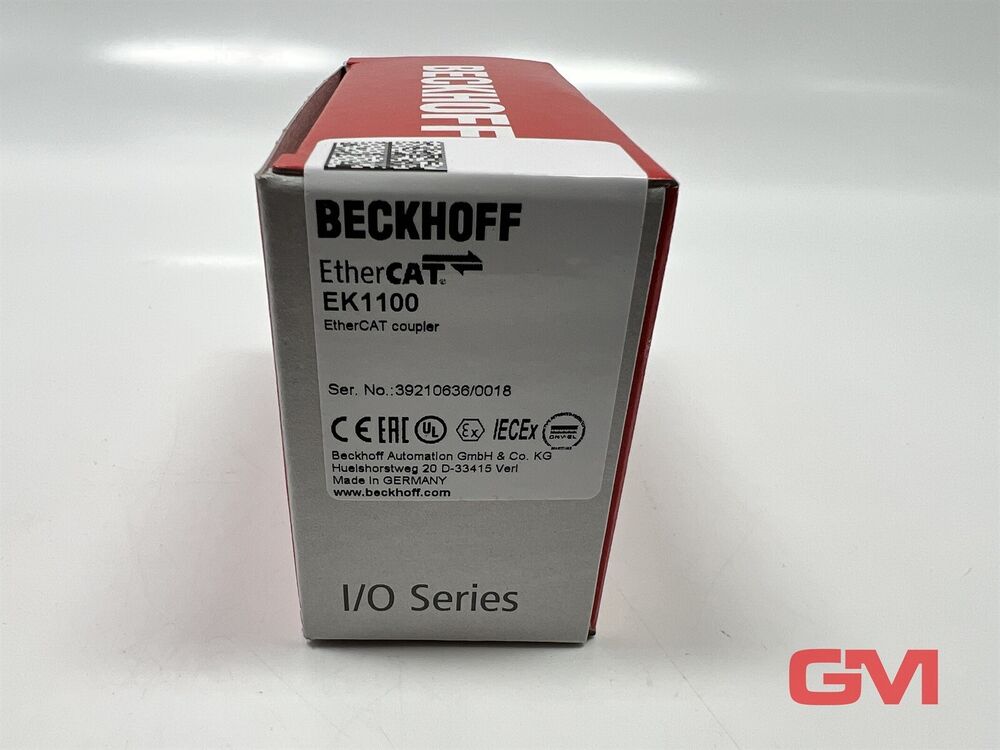 Beckhoff Kopplungsmodul EK1100 Ethercat-Koppler Ether Coupling EK1100-0000