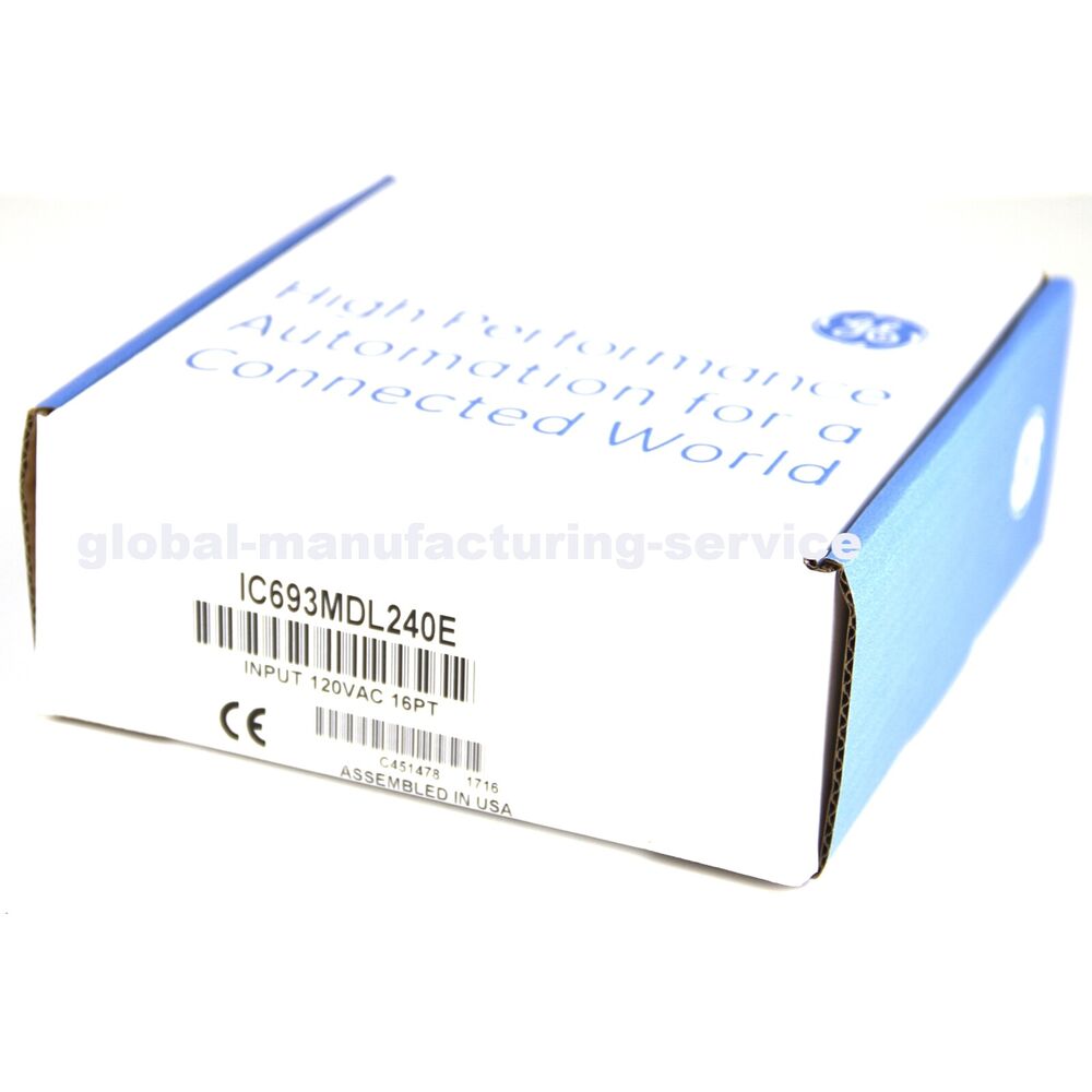 NEW GE FANUC INPUT MODULE IC693MDL240E DHL / UPS / FedEx