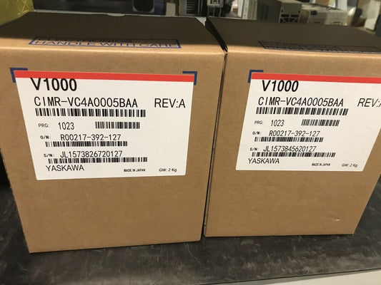 New Yaskawa CIMR-VC4A0005BAA in Stock By UPS /  Fedex / DHL Shipping