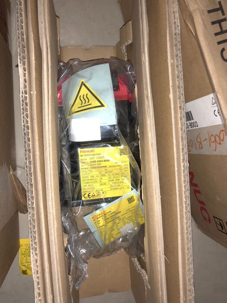 NEW ORIGINAL FANUC A06B-0064-B403 AC SERVO MOTOR A06B0064B403 EXPEDITED SHIPPINGDHL / UPS / FedEx