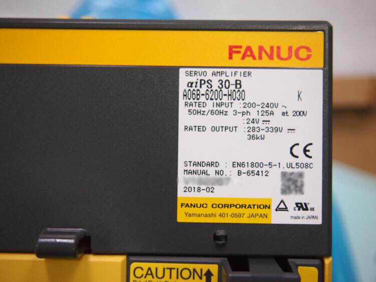 NEW&ORIGINAL FANUC SERVO AMPLIFIER A06B-6200-H030 FREE EXPEDITED SHIPPING DHL / UPS / FedEx