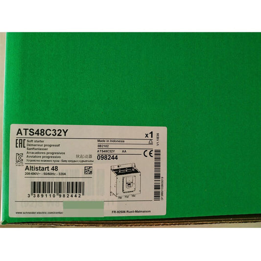 New In Box Schneider Soft Starter Schneider ATS48C32Y Factory Sealed Fast Ship UPS / DHL / Fedex