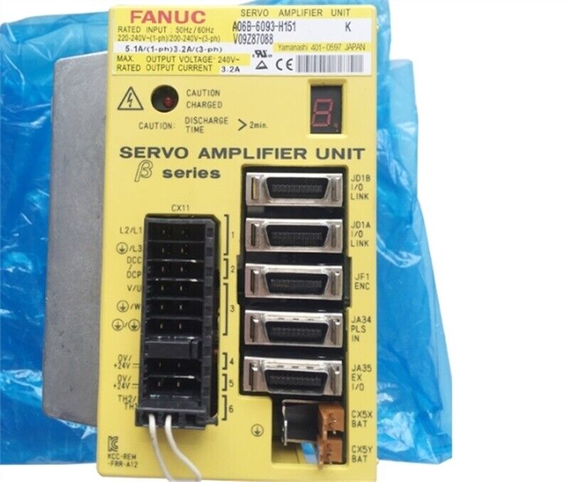 FANUC A06B-6093-H152 Servo Drive A06B6093H152 New In Box Expendited ShippingDHL / UPS / FedEx