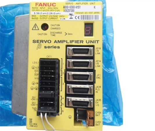 FANUC A06B-6093-H152 Servo Drive A06B6093H152 New In Box Expendited ShippingDHL / UPS / FedEx