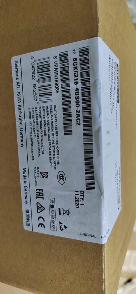 New Siemens Electrical Switch Module 6GK5216-4BS00-2AC2 Ethernet Module in stock Fedex / DHL