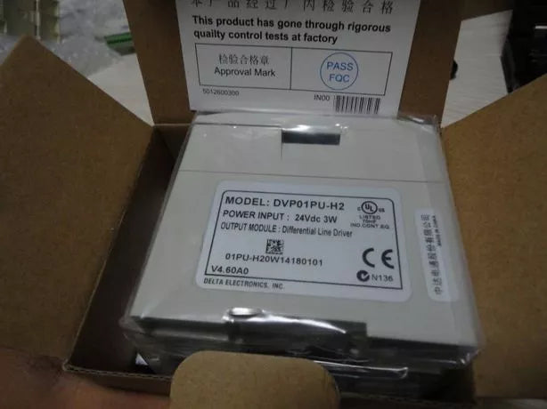 Delta DVP01PU-H2 PLC Module New One DVP01PUH2 Expedited Shipping DHL / UPS / FedEx