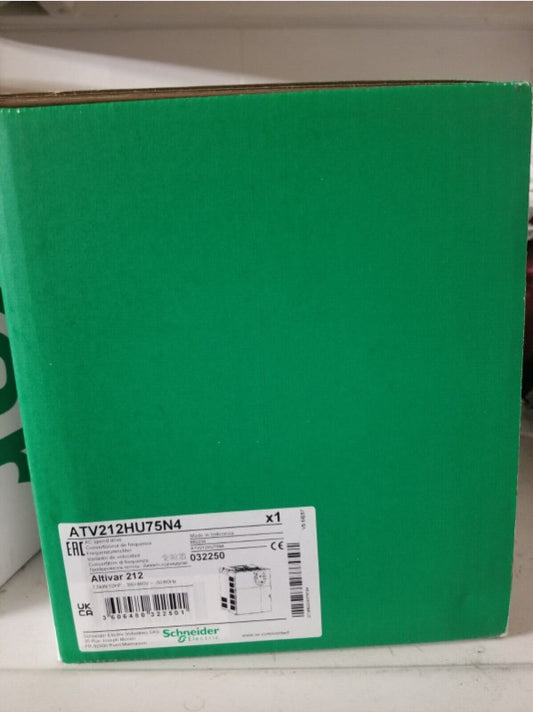 NEW Schneider Electric Factory Sealed ATV212HU75N4 Altivar 212 AC speed drive UPS / DHL / Fedex