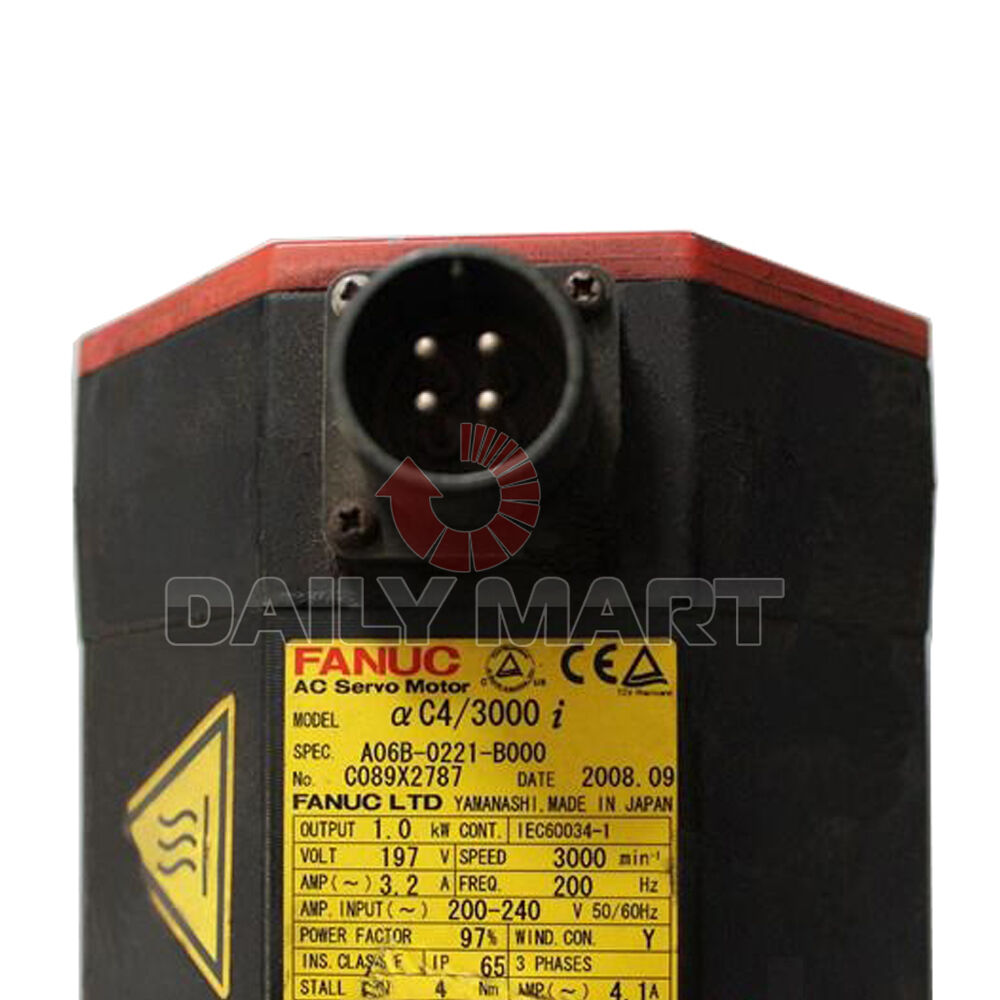 Used FANUC Servo Motor A06B-0221-B000