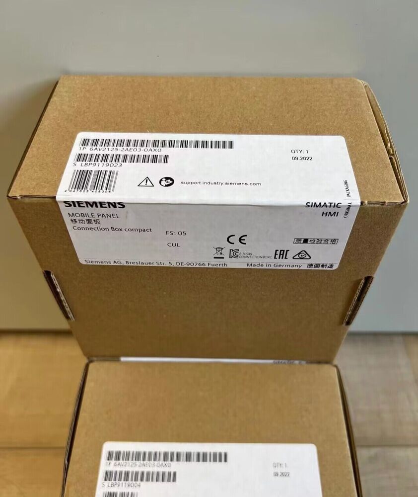 New Siemens SIMATIC HMI connection box 6AV2125-2AE03-0AX0 6AV2 125-2AE03-0AX0