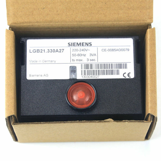 New In Box SIEMENS LGB21.330A27 Control Box for Burner Controller DHL / UPS / FedEx