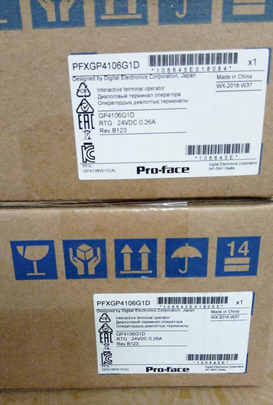 1PC New Pro-face PFXGP4106G1D HMI Touch Screen Expedited Shipping UPS / DHL / Fedex