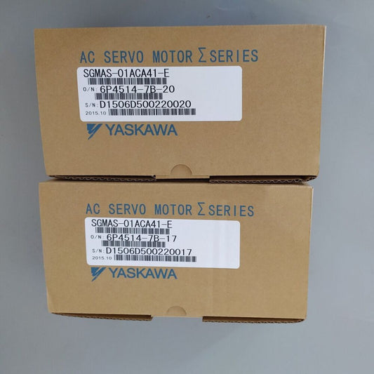 1PC New Yaskawa SGMAS-01ACA41-E Servo Motor Expedited Shipping SGMAS01ACA41E