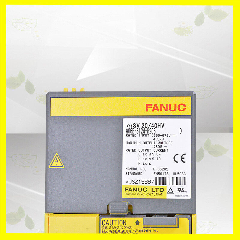 1PC FANUC A06B-6124-H206 Servo Drive A06B6124H206 New In Box Expendited Shipping DHL / UPS / FedEx