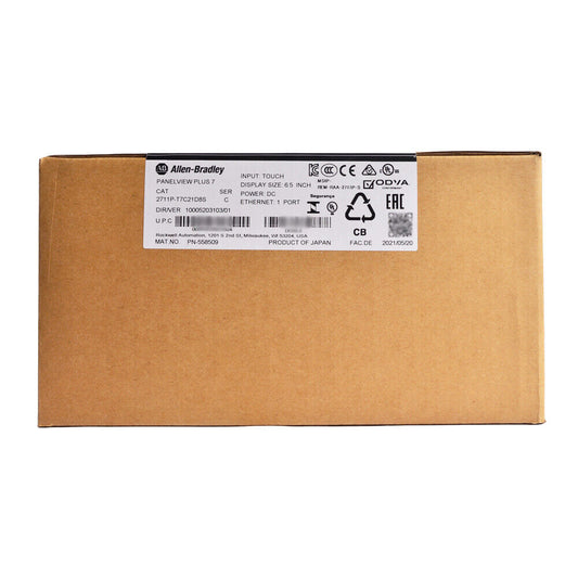 Allen Bradley 2711P-T7C21D8S AB 2711PT7C21D8S HMI Panelview Plus 7 Terminal New DHL / UPS / FedEx