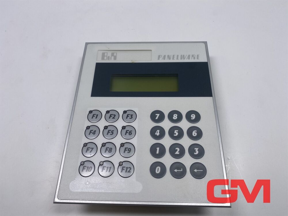 B&R Operator Panel 4B1270.00-490 Panel Panelware Compact Hmi 24VDC Rev:D0