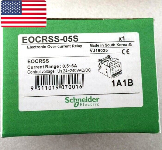 NEW SCHNEIDER EOCR-SS-05S Overload Relay EOCRSS-05S - US Stock DHL / UPS / FedEX