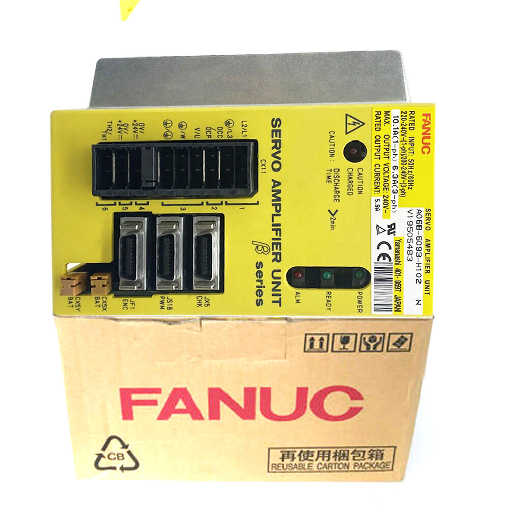 New In Box FANUC A06B-6093-H102 Servo Amplifier DHL / UPS / FedEx