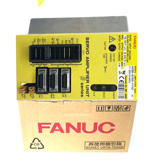 New In Box FANUC A06B-6093-H102 Servo Amplifier DHL / UPS / FedEx