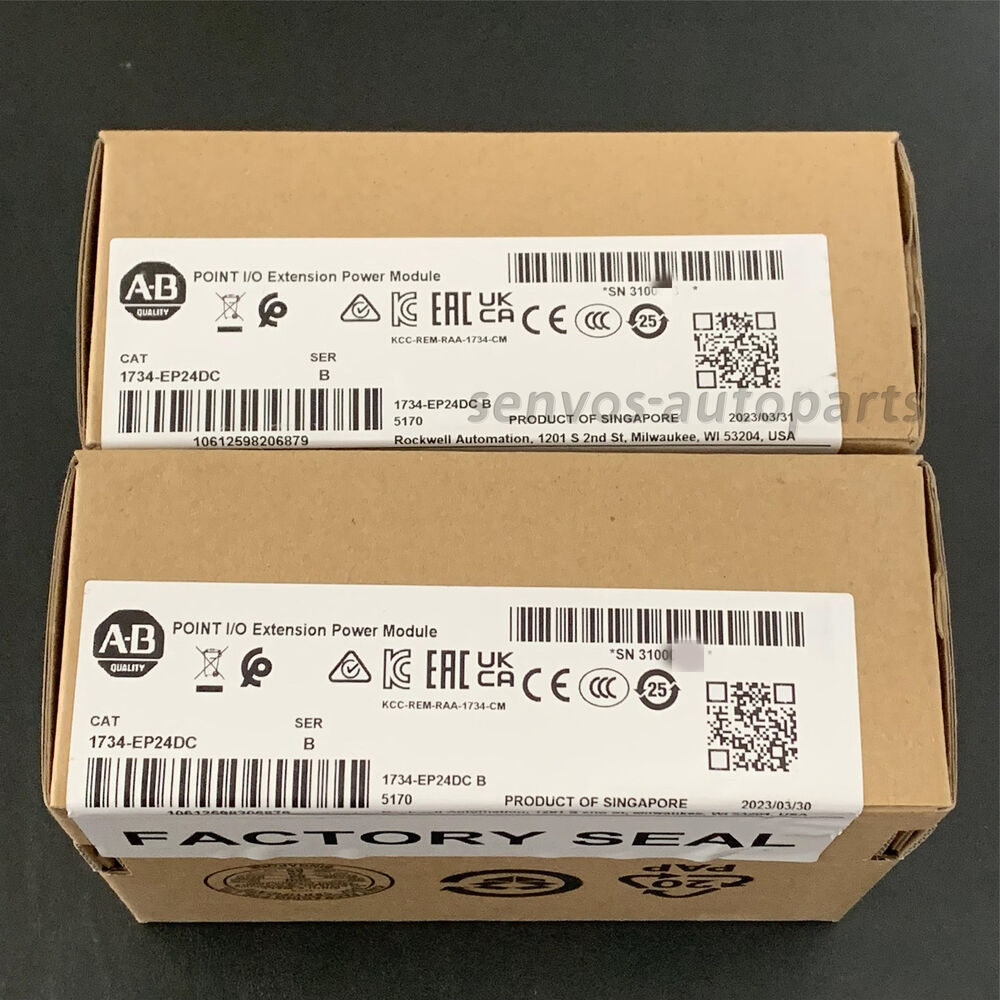 Allen-Bradley 1734-EP24DC POINT I/O Extension Power Moudule Ser B New Sealed US DHL / UPS / FedEx