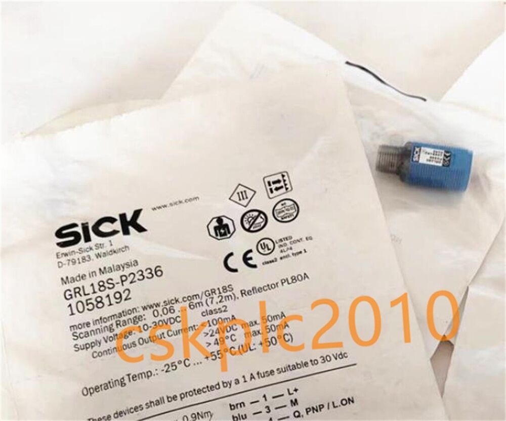 1 PCS NEW IN BOX SICK Photoelectric switch GRL18S-P2336 1058192