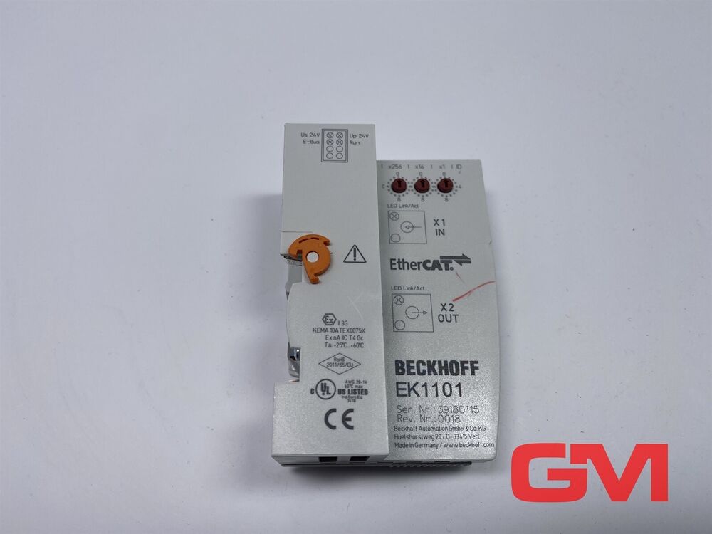 Beckhoff Ethercat-Koppler With Id-Switch EK1101 Ethercat Coupler Link