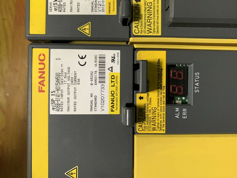 USED FANUC A06B-6141-H015#H580 Servo Drive A06B6141H015#H580 Expendited Shipping DHL / UPS / FedEx