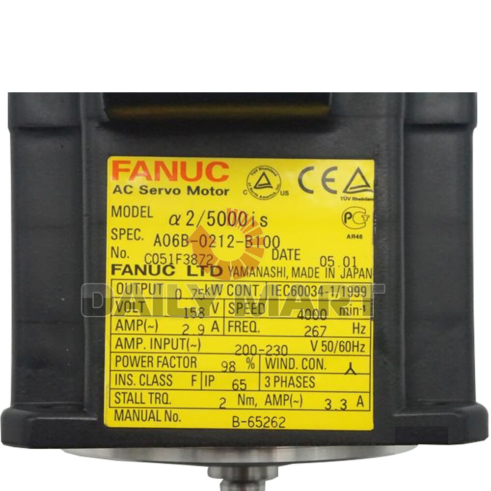 Brand New in Box FANUC A06B-0212-B100