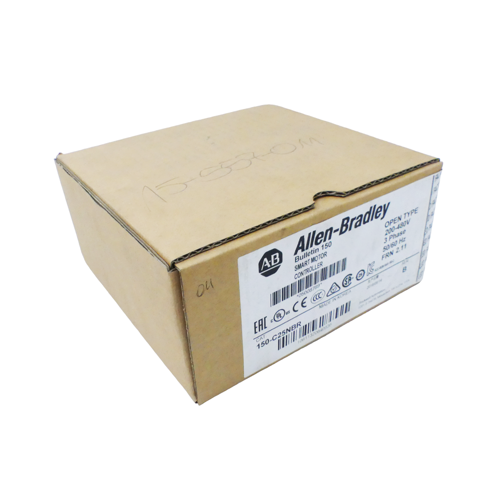 ALLEN-BRADLEY BULLETIN 150 150-C25NBR Smart Motor Controller -sealed-- Fedex or DHL