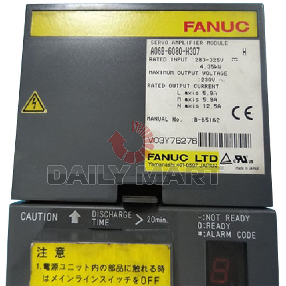 Used Fanuc A06B-6080-H307