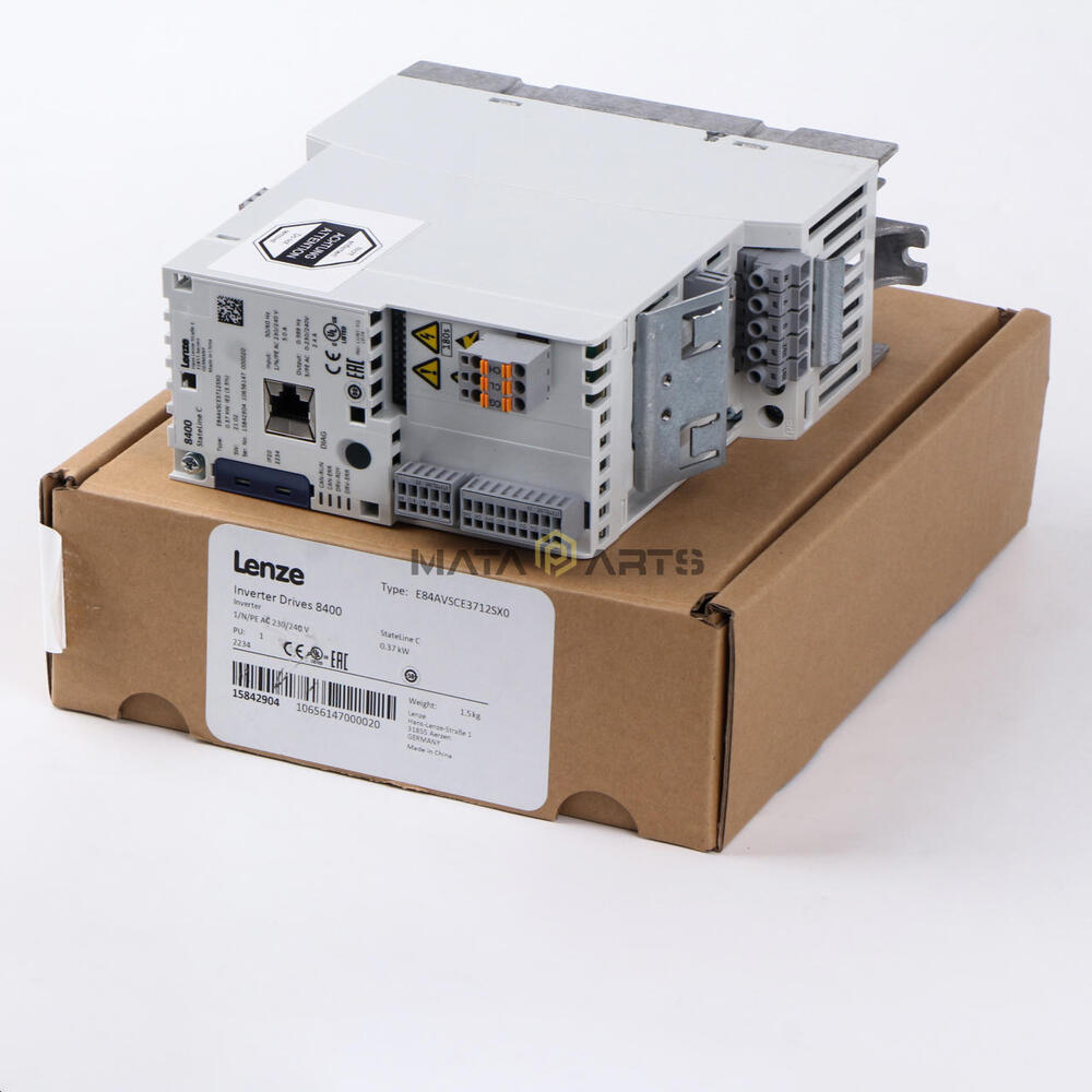 1PC Lenze E84AVSCE3712SX0 Inverter 15842904 StateLince 8400 NEW