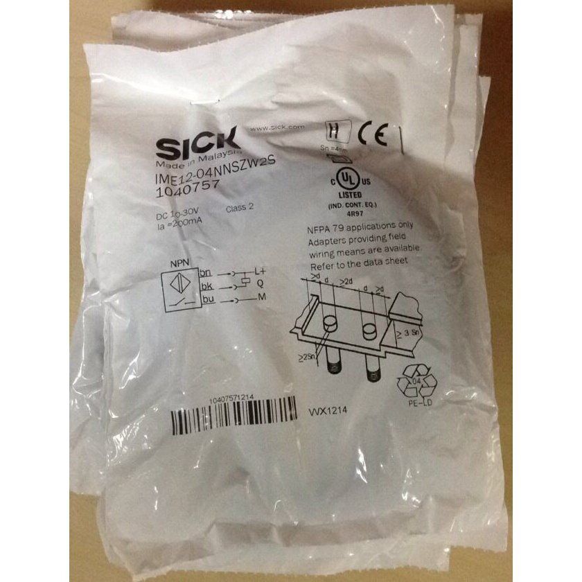 1PC New Sick IME12-04NNSZW2S Proximity Switch IME1204NNSZW2S DHL / UPS / FedEx