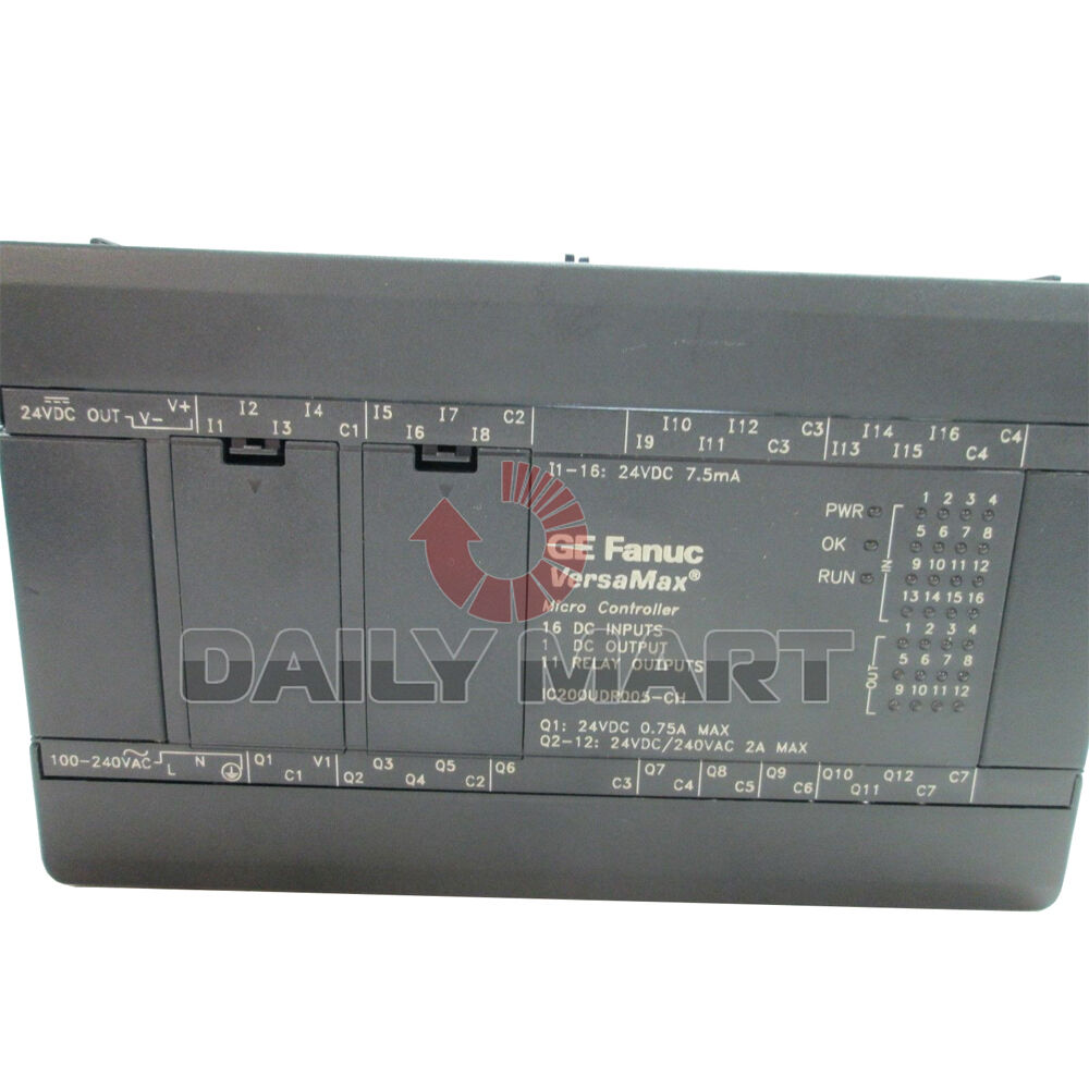 Used GE FANUC VERSAMAX IC200UDR005-CH