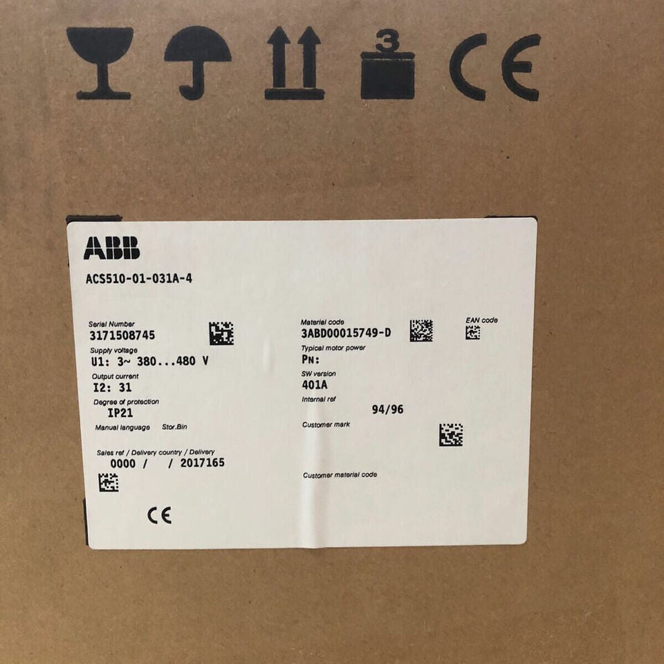 1PCS NEW ACS510-01-031A-4 ABB Frequency Converter ACS510-01-031A-4