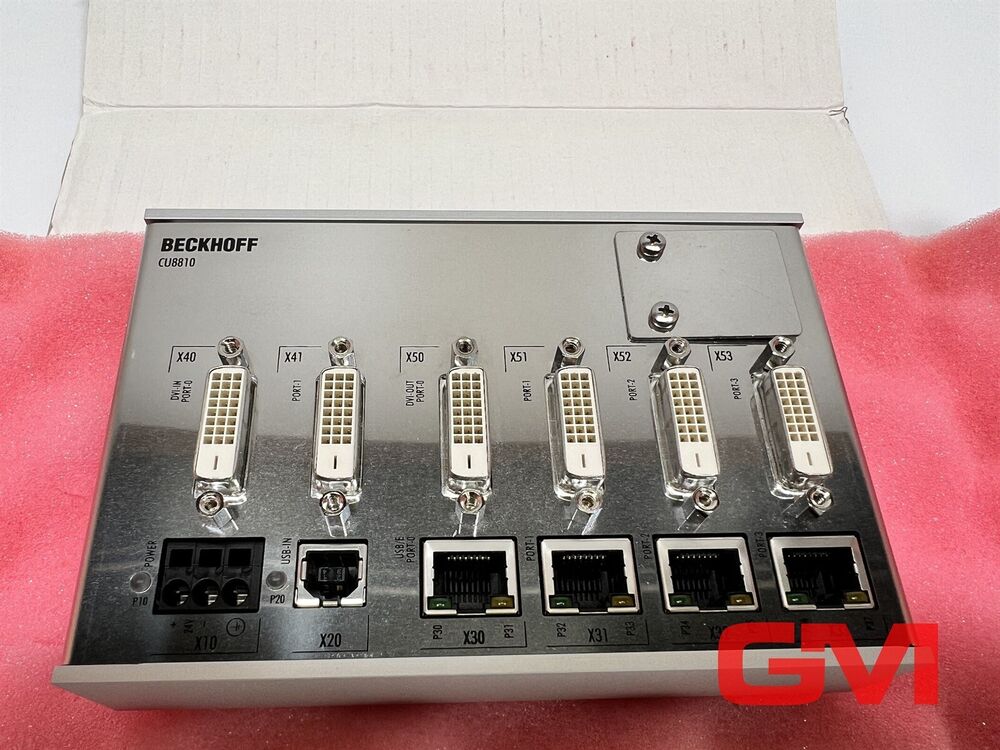 Beckhoff Dvi-Splitter With DVI USB Extender CU8810-0010 Rev.1.8 CU8810