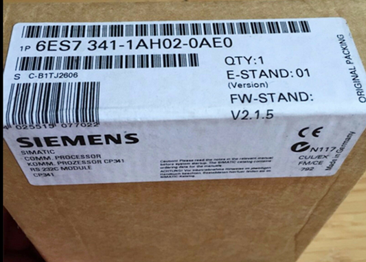 New Siemens 6ES7341-1AH02-0AE0 6ES73411AH020AE0 SIMATIC S7-300, CP 341