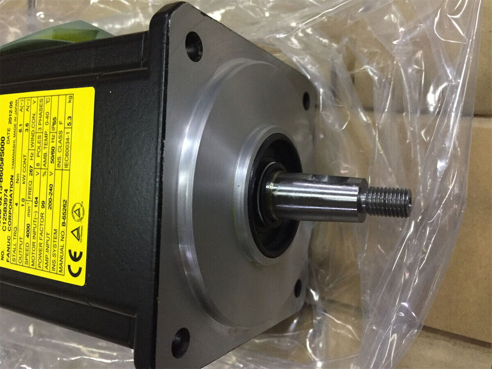 FANUC A06B-0215-B605#S000 Servo Motor New A06B0215B605#S000 Expedited Shipping UPS / DHL / Fedex