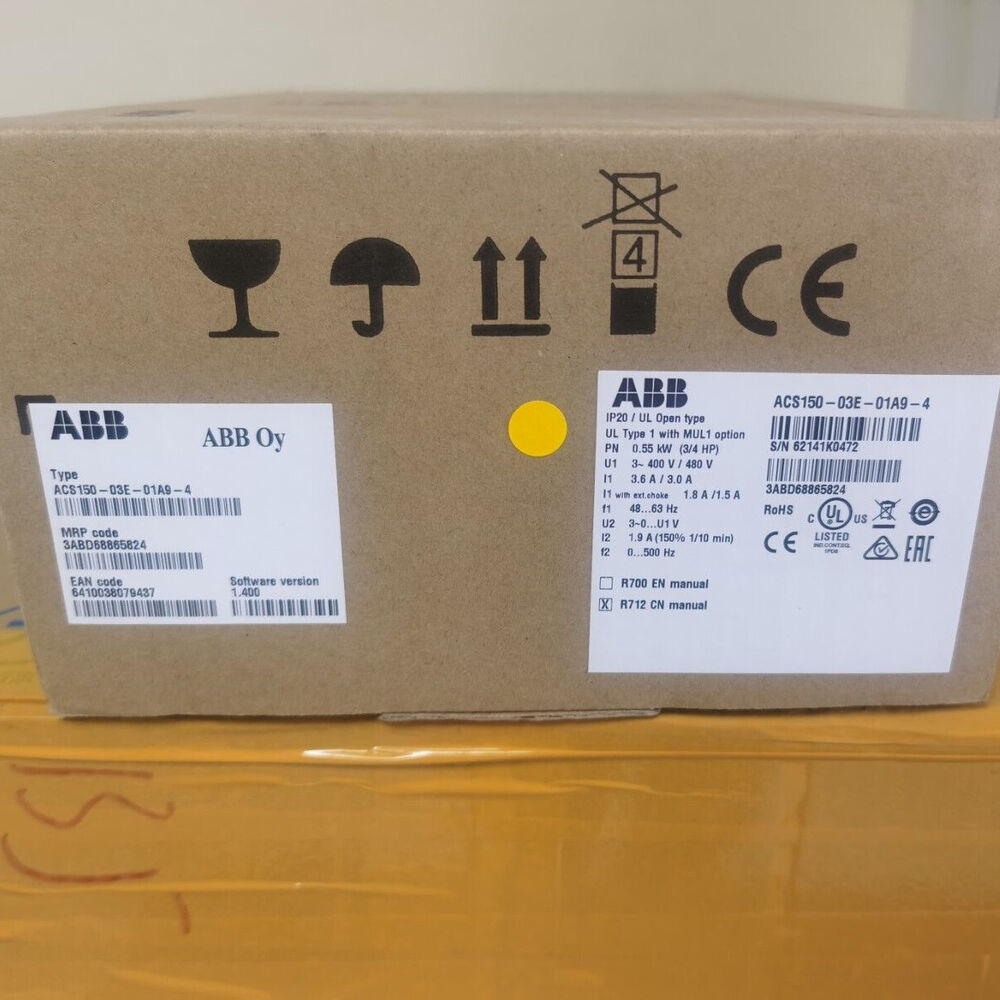 ABB ACS150-03E-01A9-4 Frequency Converter ACS150-03E-01A9-4 Fast Shipping 1pcs