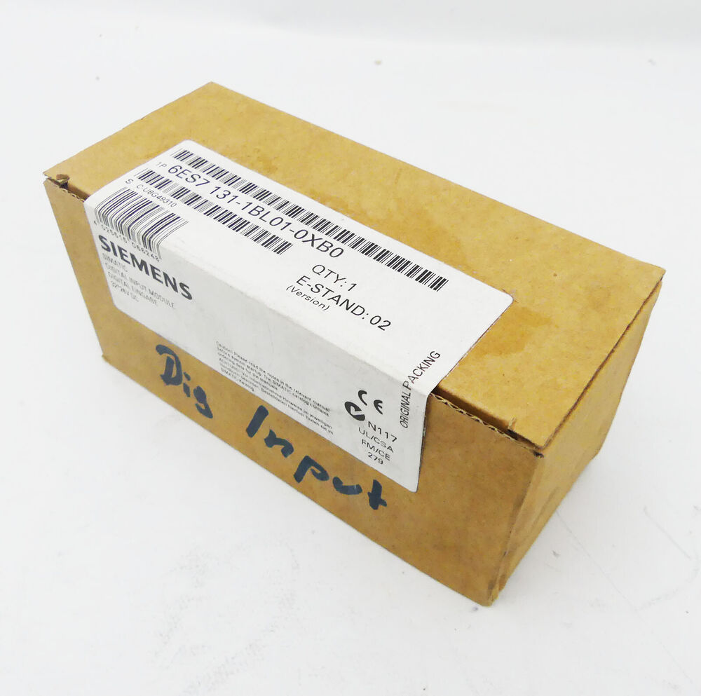 SIEMENS SIMATIC S7 6ES7131-1BL01-0XB0 6ES 7131-1BL01-0XB0 Vers. 02 -sealed-- UPS / Fedex / DHL