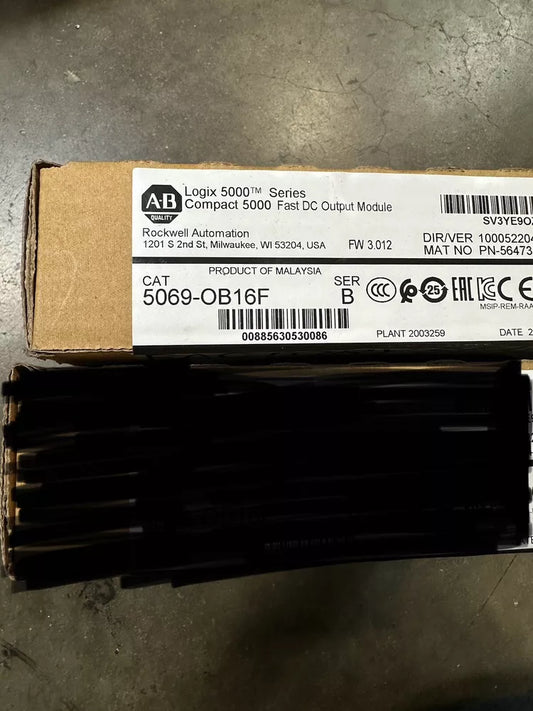 New Sealed Allen Bradley 5069-OB16F /B Compact I/O 24V DC Output AB 5069OB16F DHL / UPS / FedEx