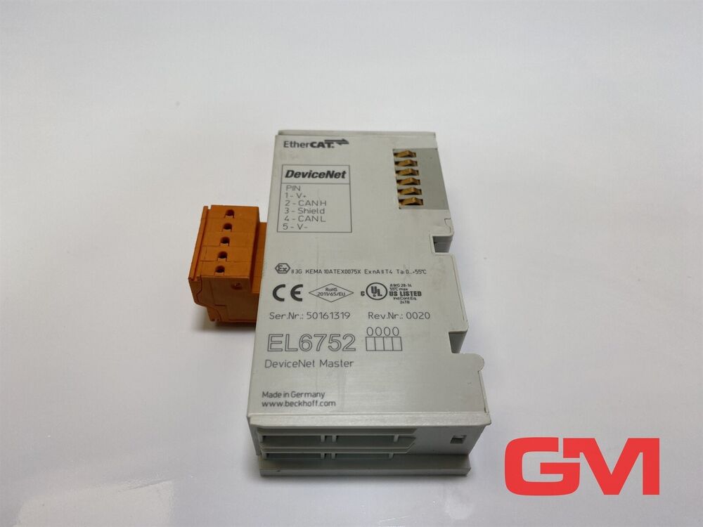 Beckhoff EtherCAT-Klemme EL6752 Terminal 1-channel communication Interface