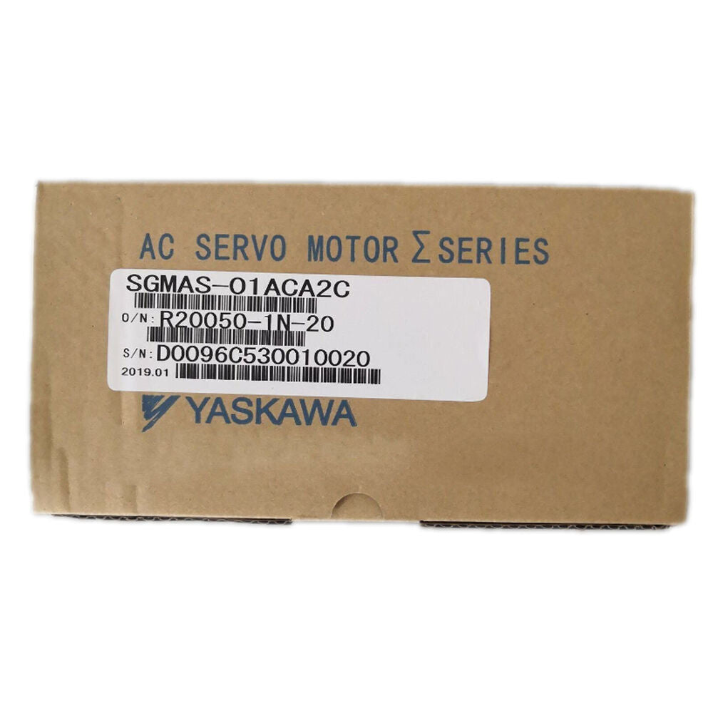 One YASKAWA ac Servo Motor SGMAS-01ACA2C NEW UPS / Fedex / DHL