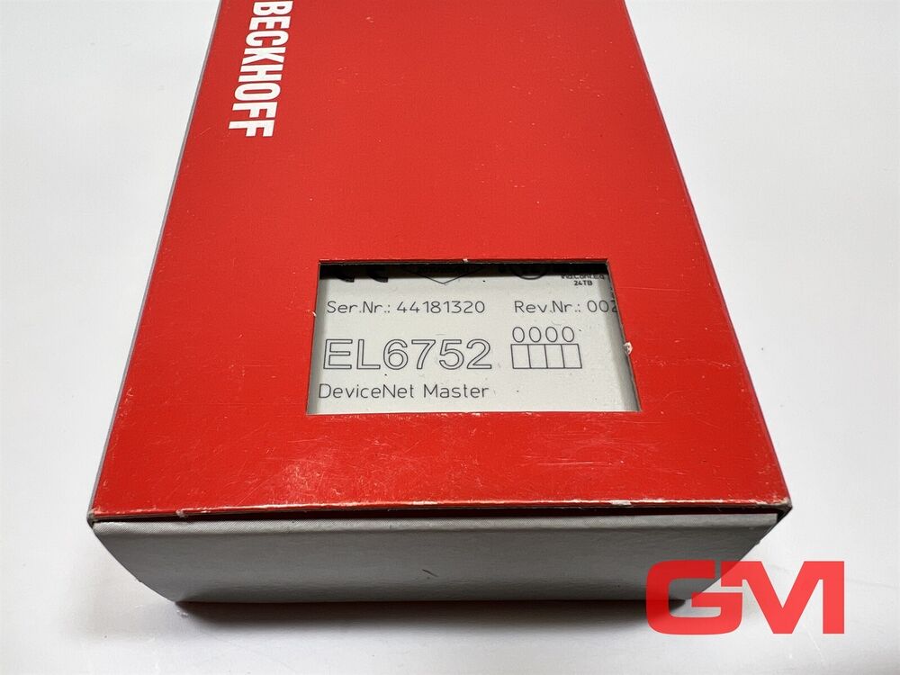 Beckhoff EtherCAT - Terminal EL6752 1-channel communication Interface Master