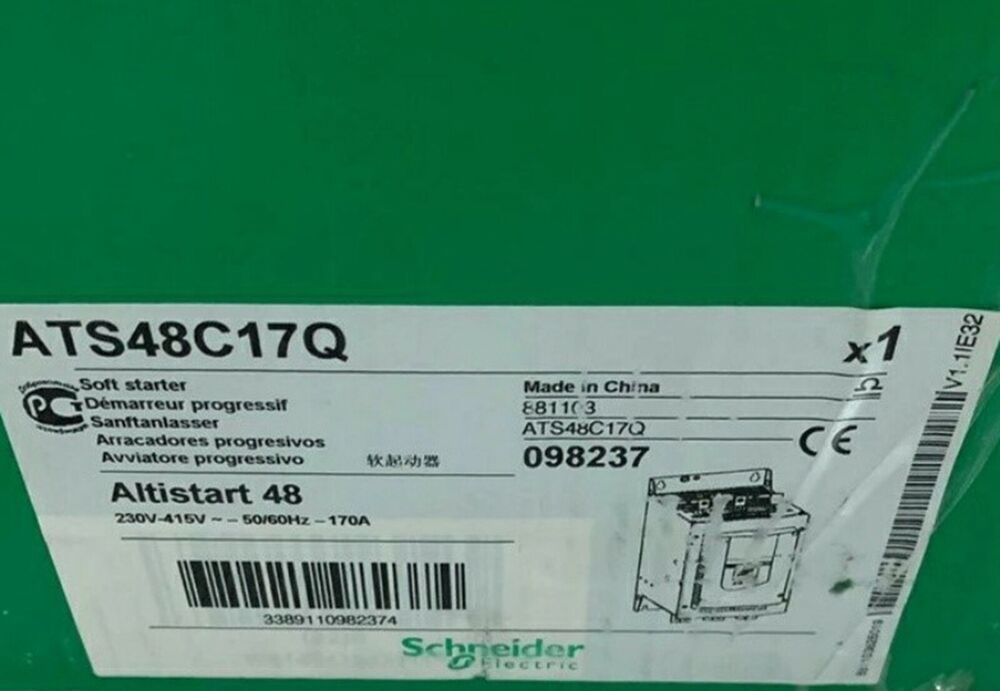 NEW SCHNEIDER ATS48C17Q Soft Starter for Asynchronous Motor DHL / UPS / FedEX