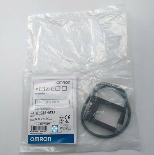 New Omron E3Z-G81-M3J Photoelectric Switch Sensor Free Shipping E3ZG81M3J 1PC DHL / UPS / FedEx