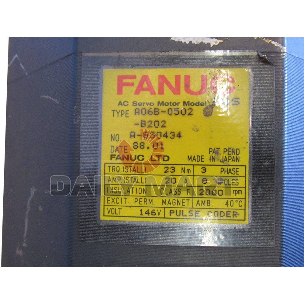 Used FANUC A06B-0502-B202