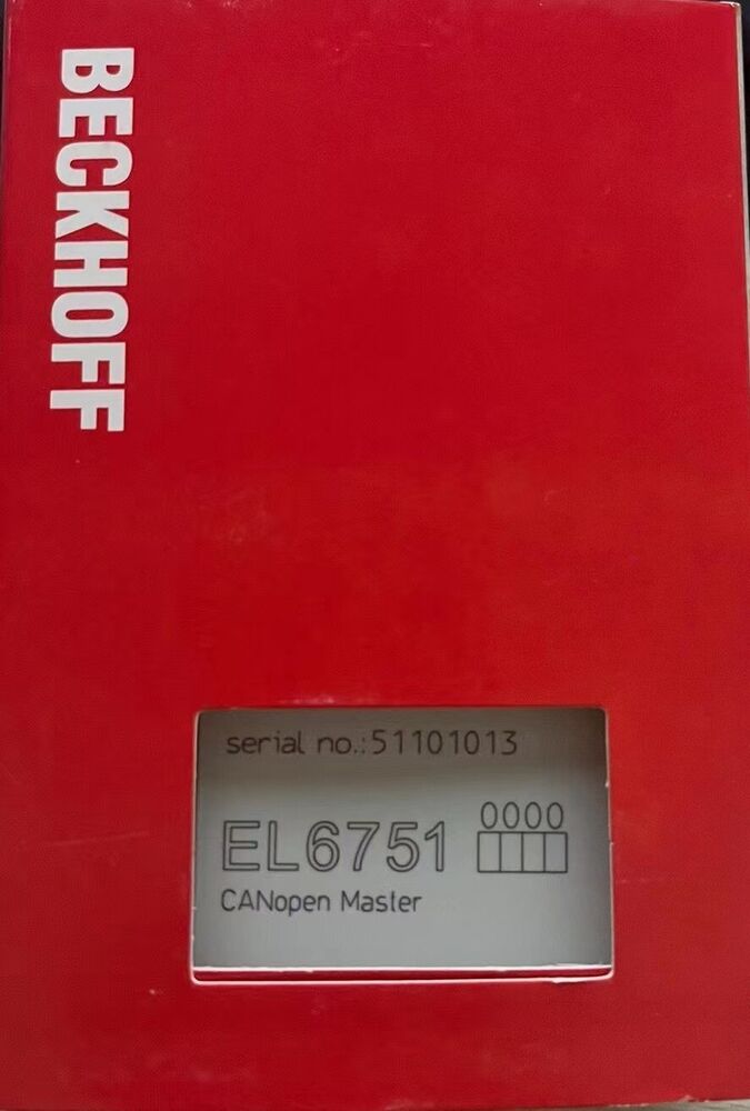 New Beckhoff EL6751 0000 EL 6751 0000 Module In Box Fast Free Shipping UPS / DHL / Fedex